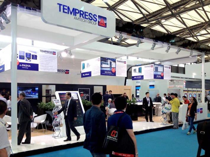 Stand Tempress SNEC PV Power Expo 2014
