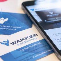 Wakker Klantbeleving, website en visitekaarten