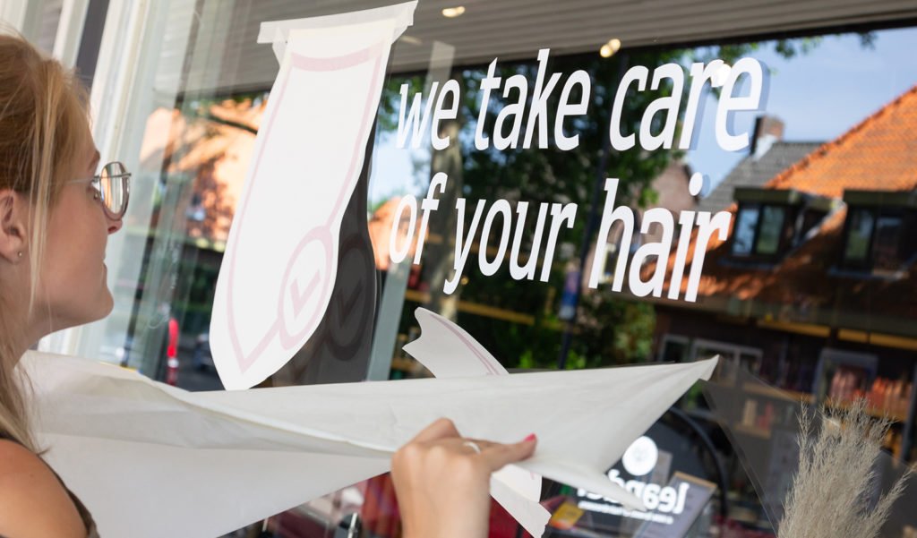 Raambelettering Leander