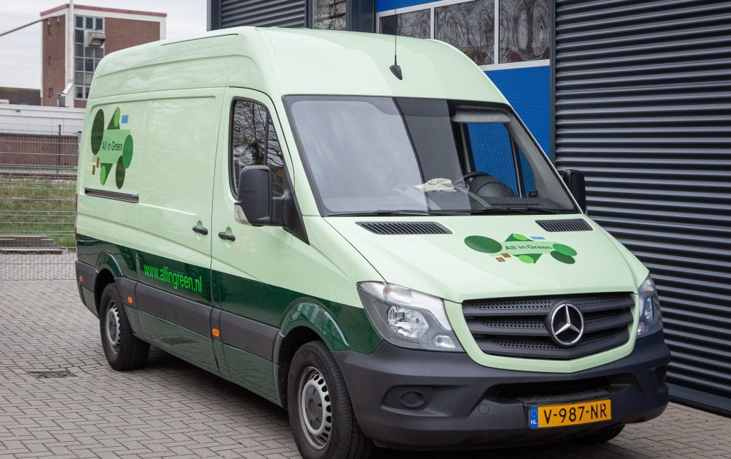 All in Green bedrijfsbus