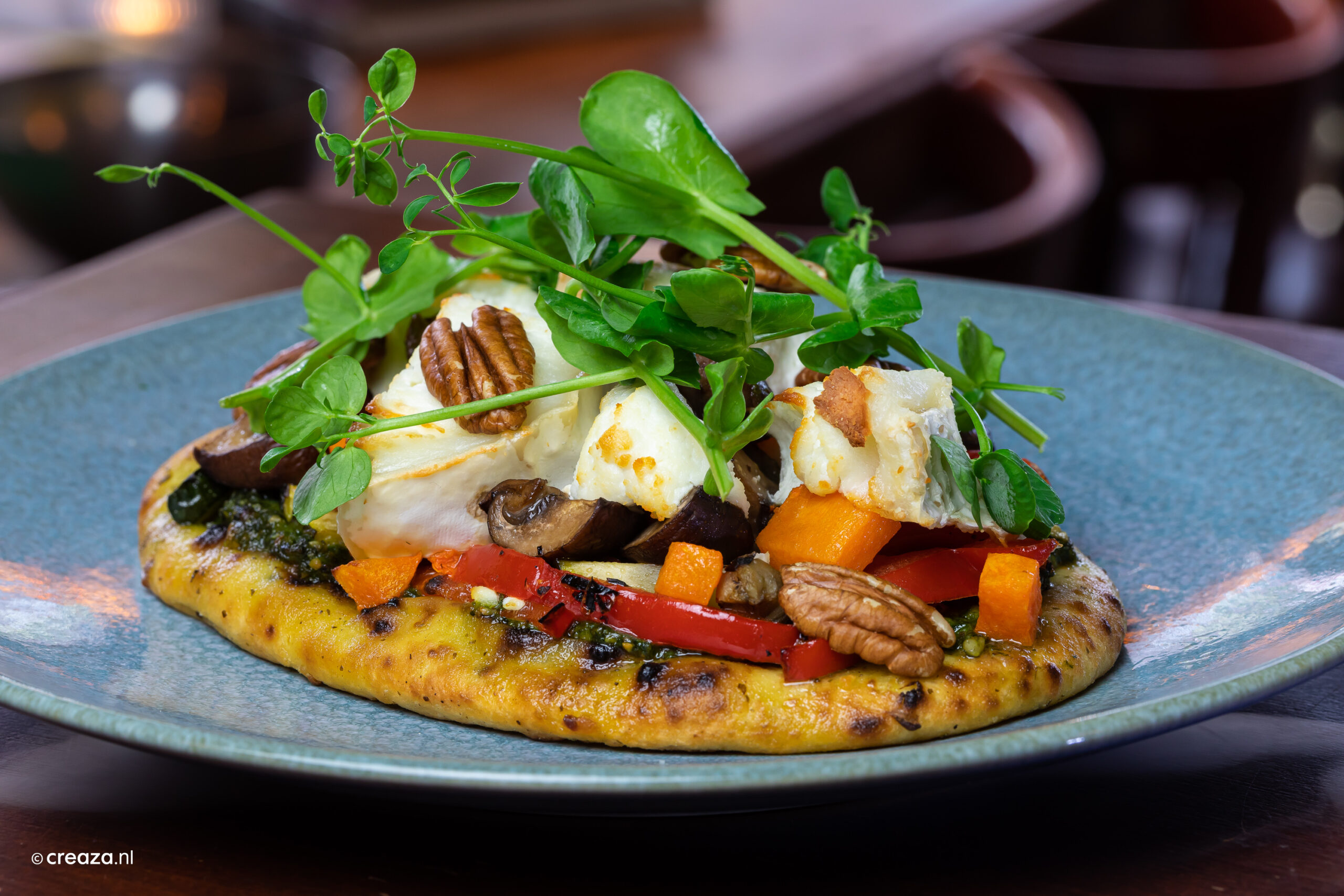 Naanbrood Geitenkaas - Café De Volder Delft