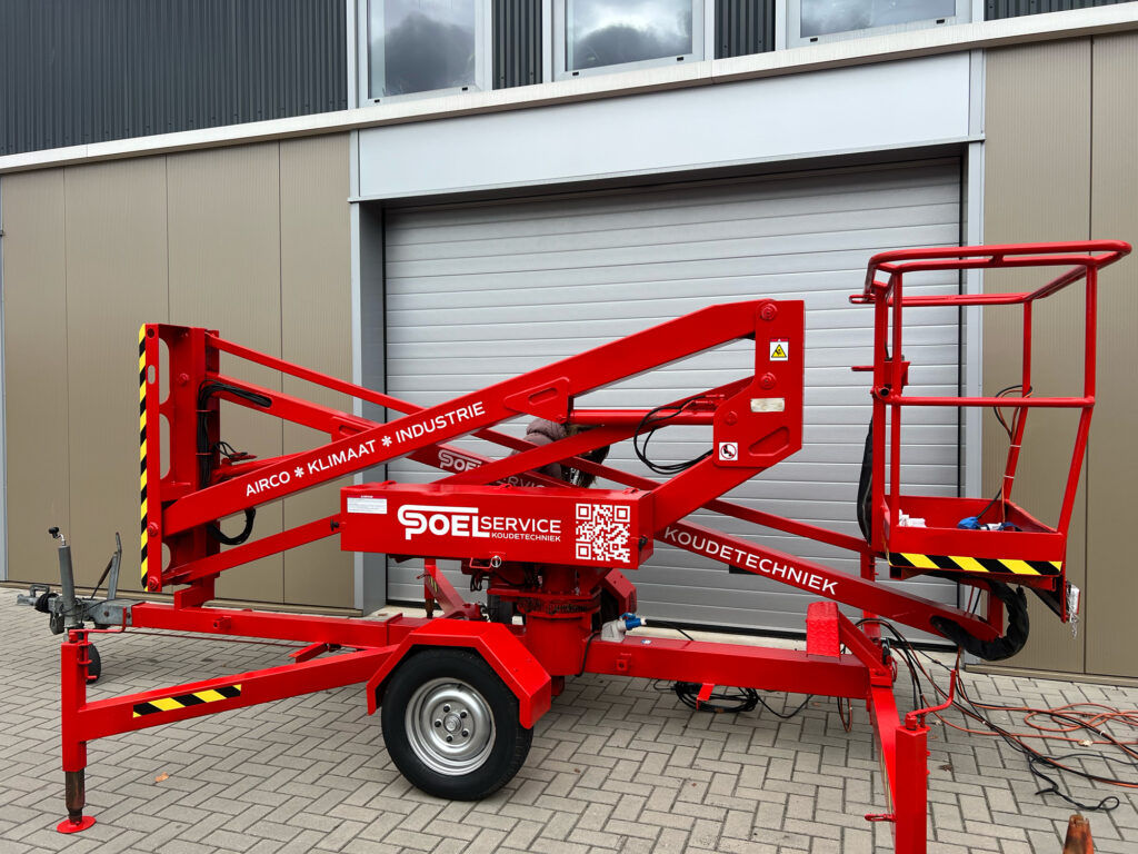 Belettering hoogwerker