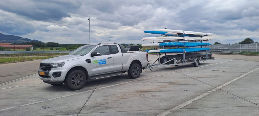 Belettering SaarRowingCenter