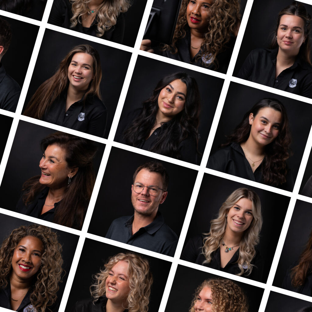 Fotografie medewerkers Leander Grotenhuis Hairdressers