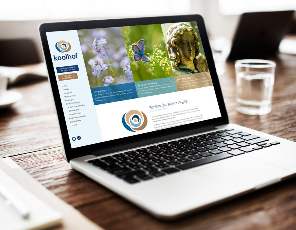 Website Koolhof Uitvaartverzorging
