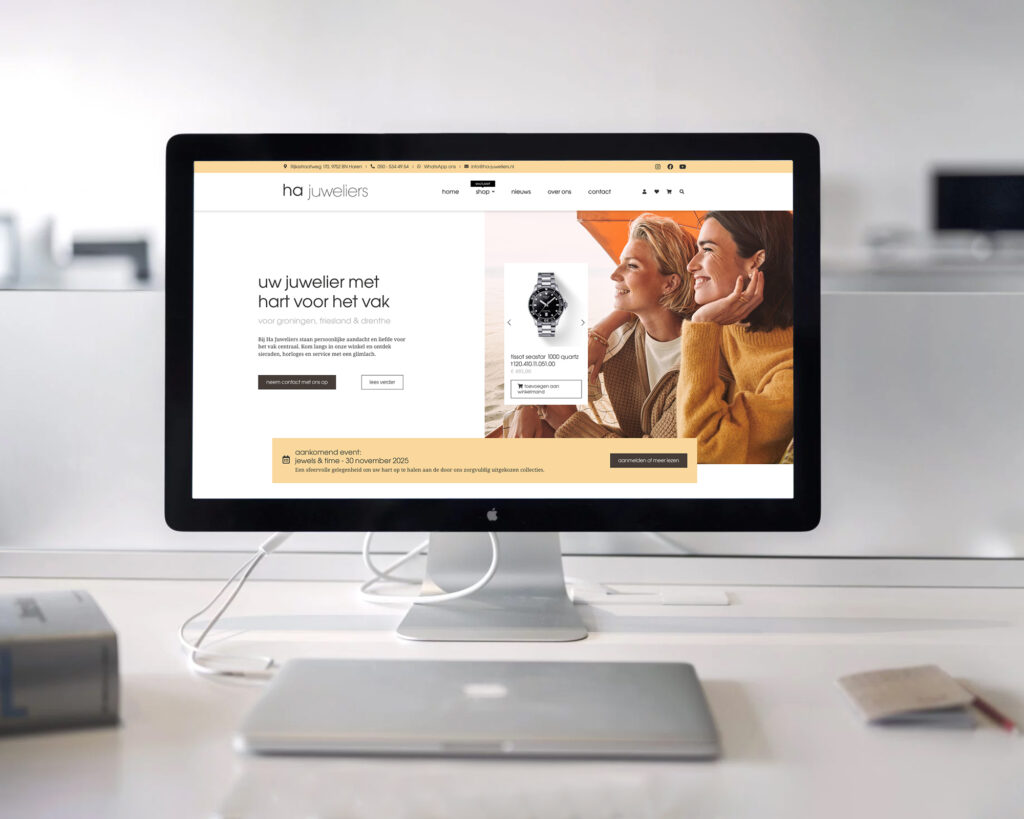 Website Ha Juweliers