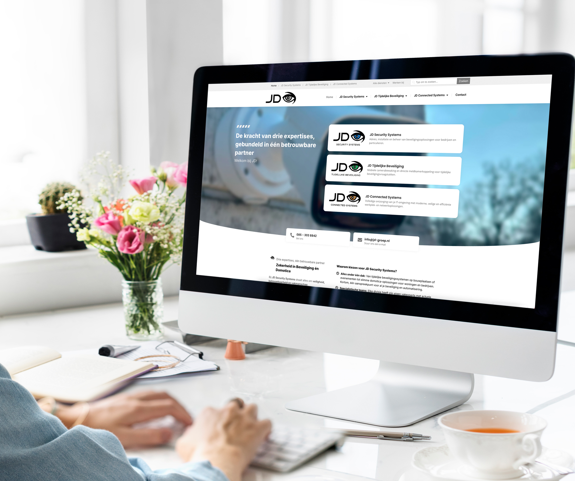 Website JD Groep