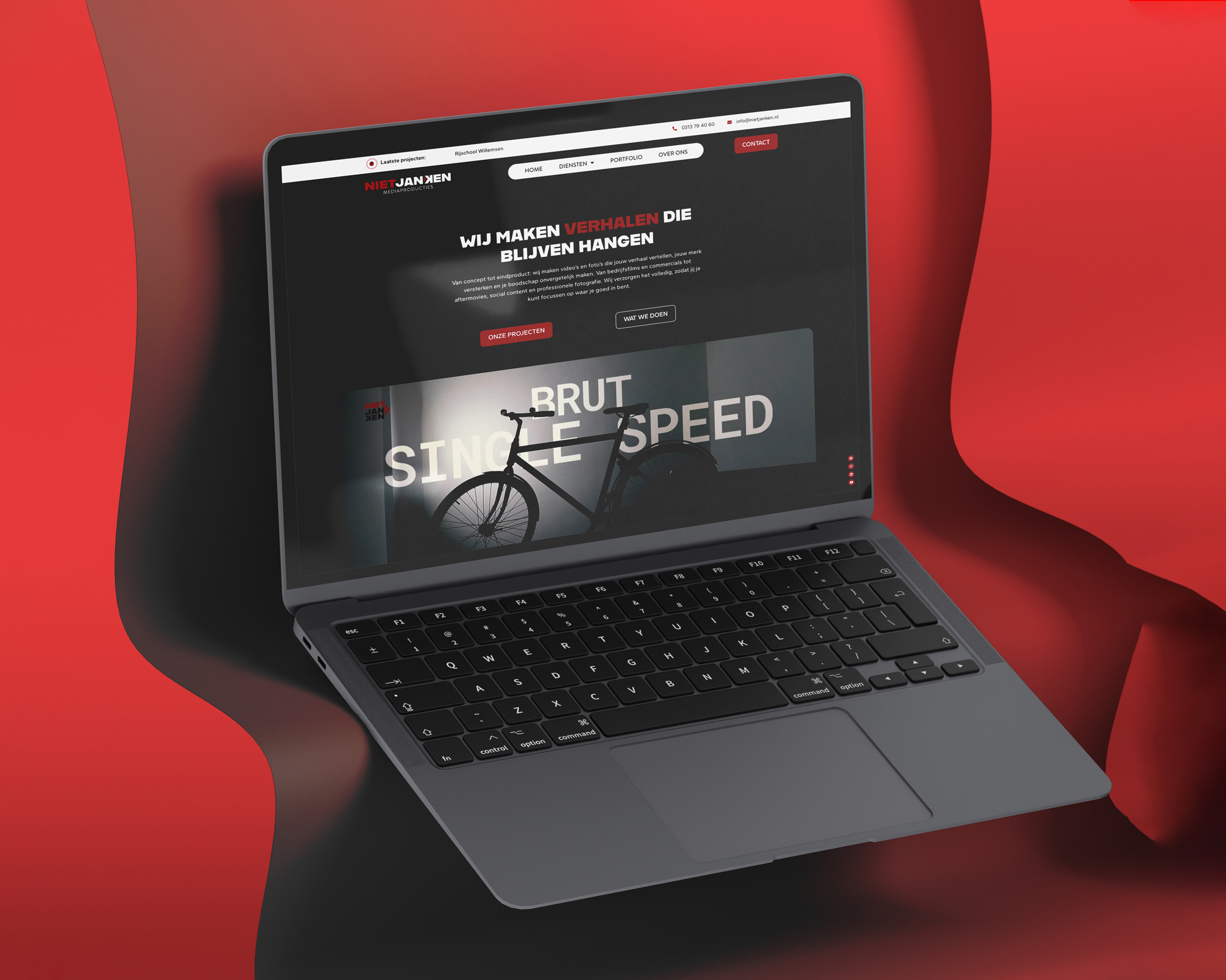 Rebranding & website NIETJANKEN